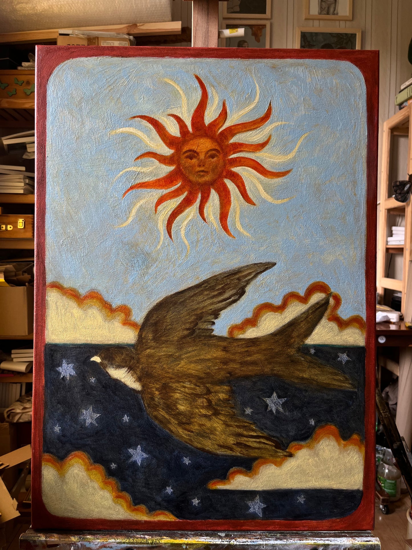 ptaksłońce lub sen