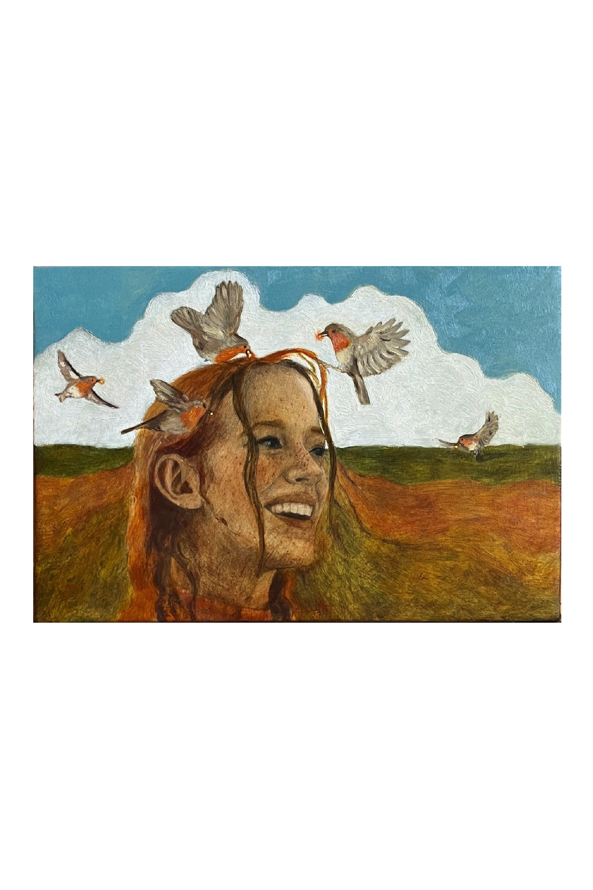 Robins Bringing Freckles for Anne